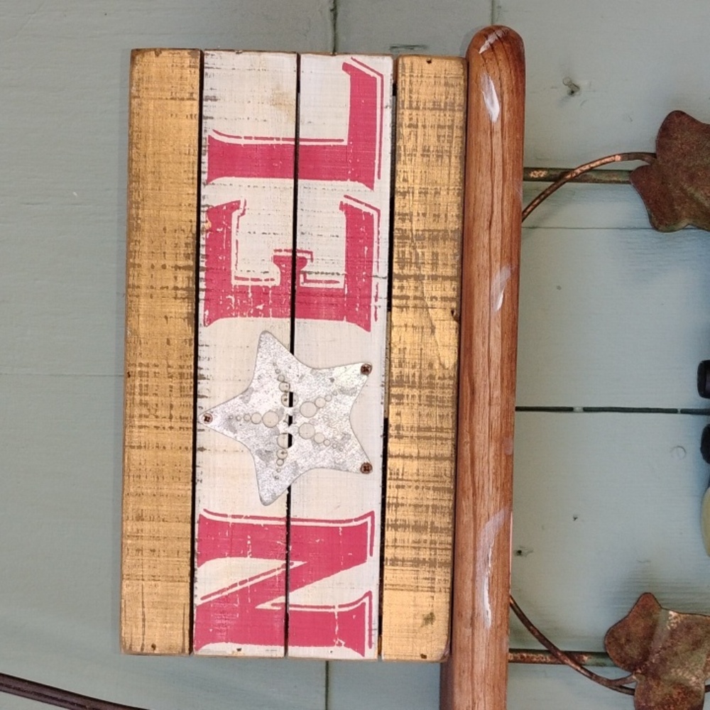 Christmas decoration wooden